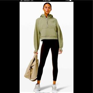 Lululemon Scuba Oversized 1/2 Zip Hoodie